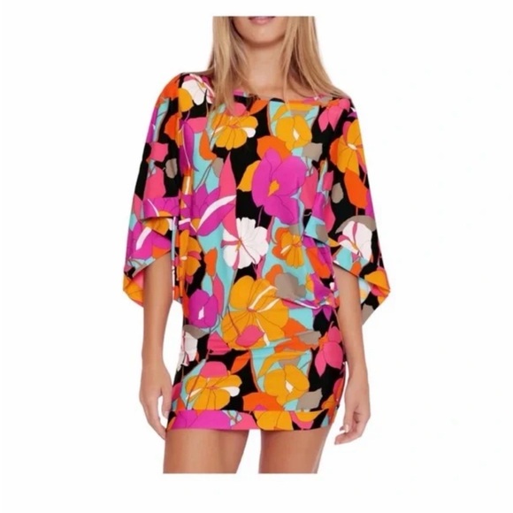 The Trina Turk Gemini Swim Tunic cover up size XL
